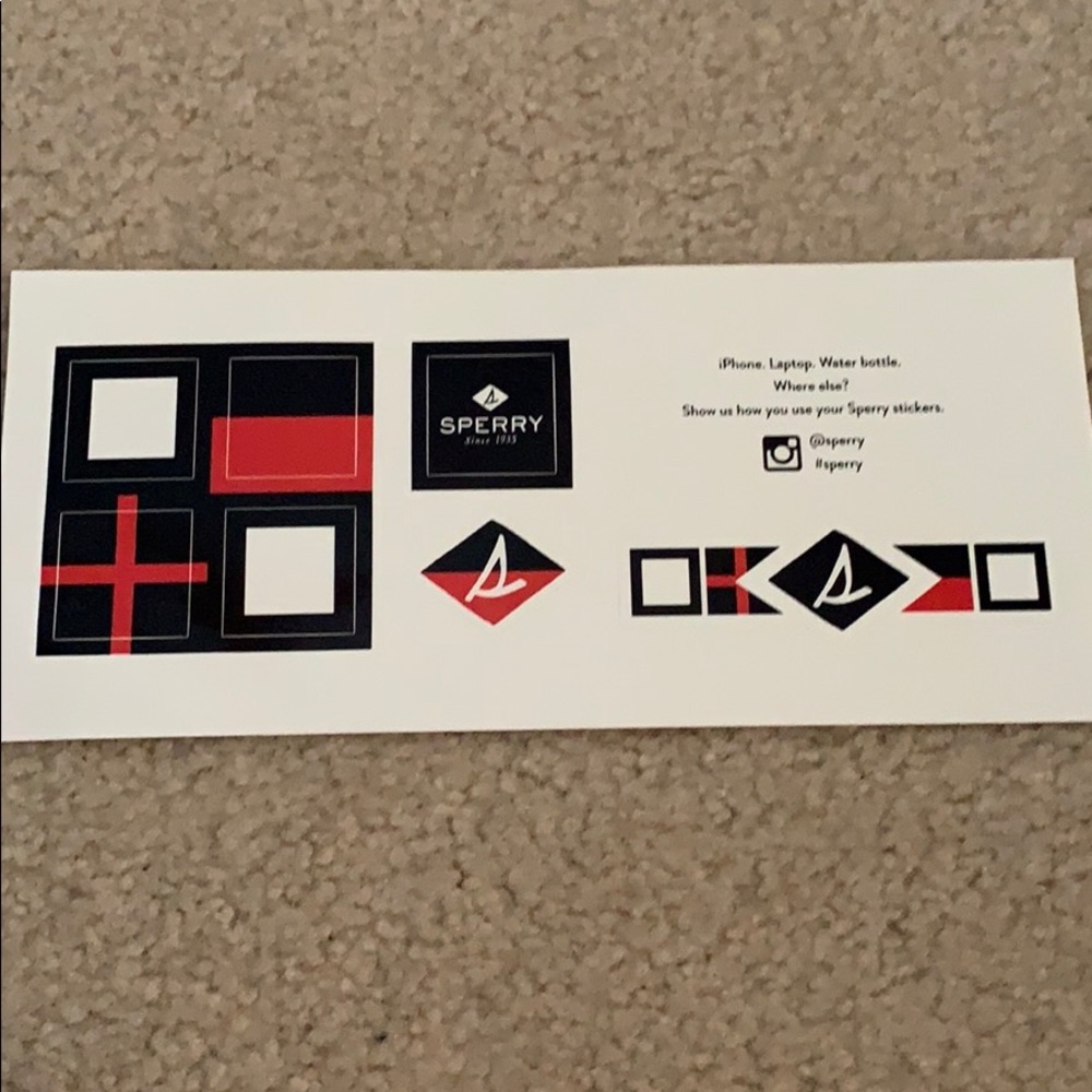 Sperry Stickers